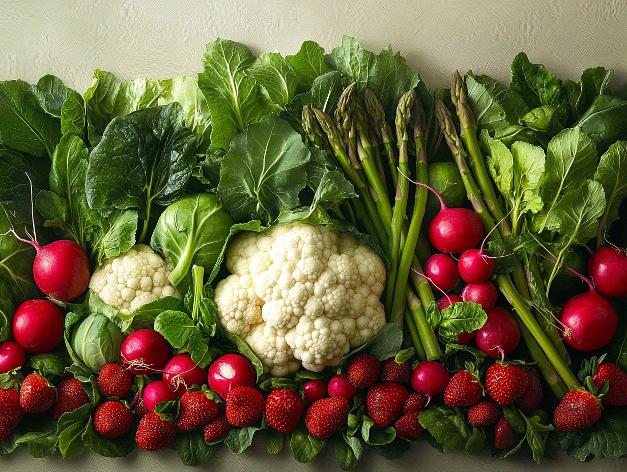 Весняні сезонні продукти