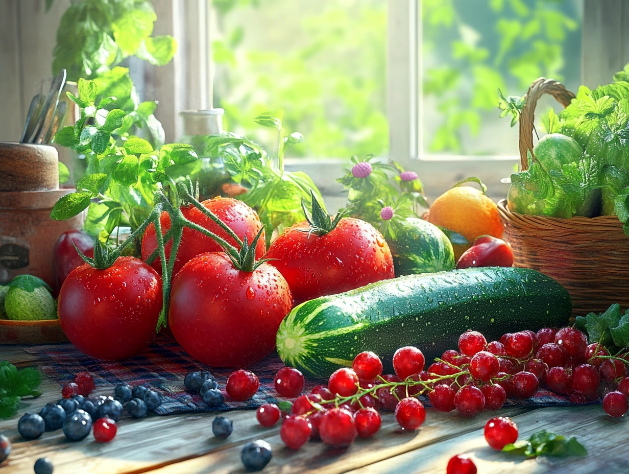 Літні сезонні продукти